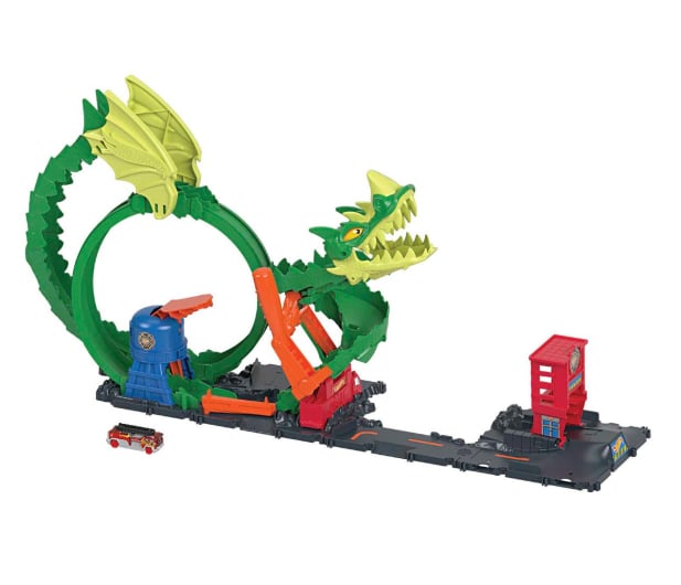 Hot Wheels City Pętla Smoka - 1034594 - zdjęcie